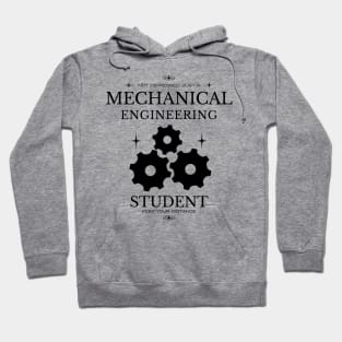 Mechanical Engineering Student - White Version - Engineers Hoodie